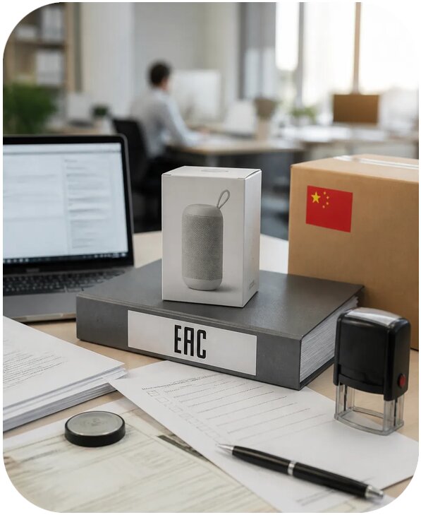 Сертификация EAC товаров из Китая по цене от 20676 р. | Фиалан-Бор